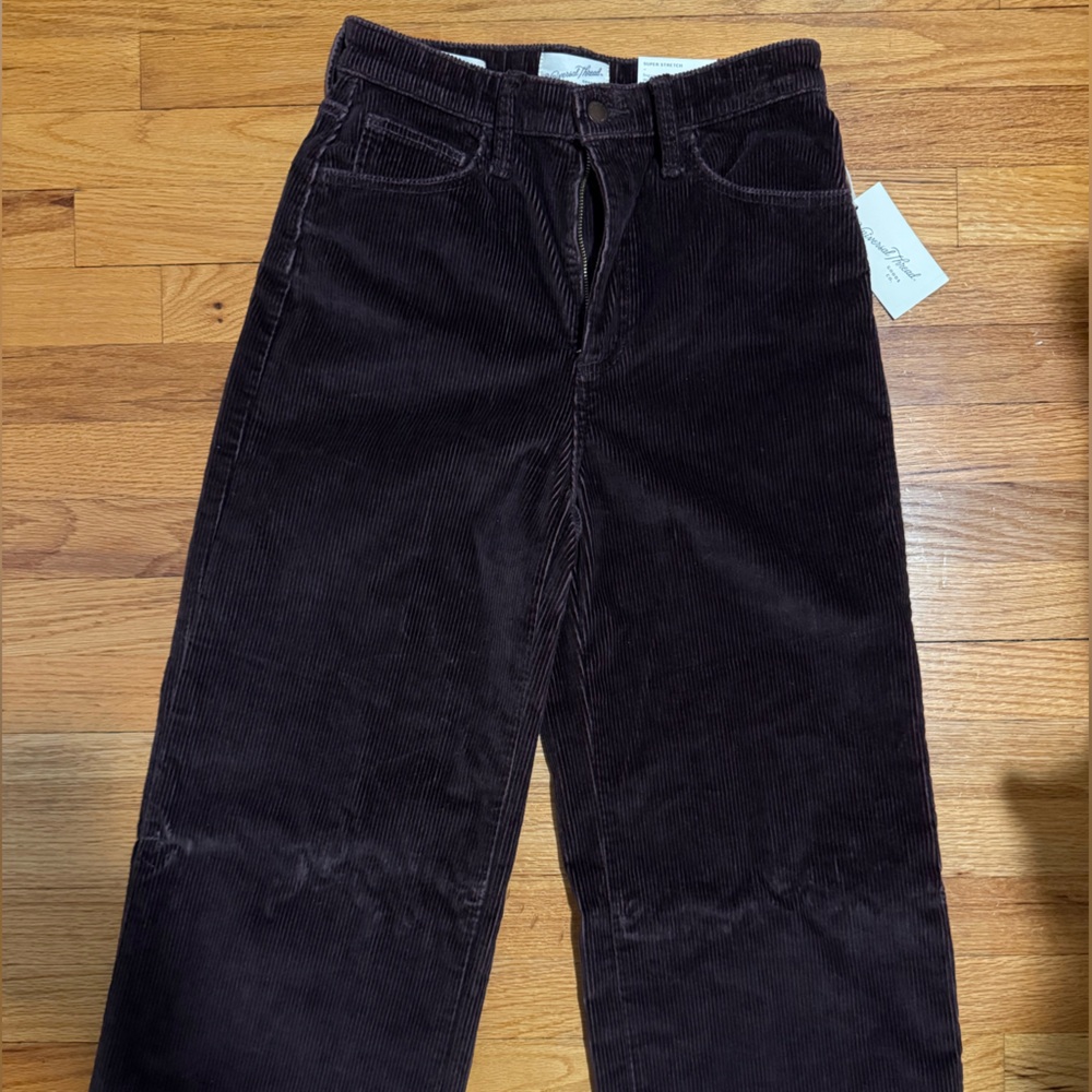 Universal Thread Rich Brown Corduroy Trousers